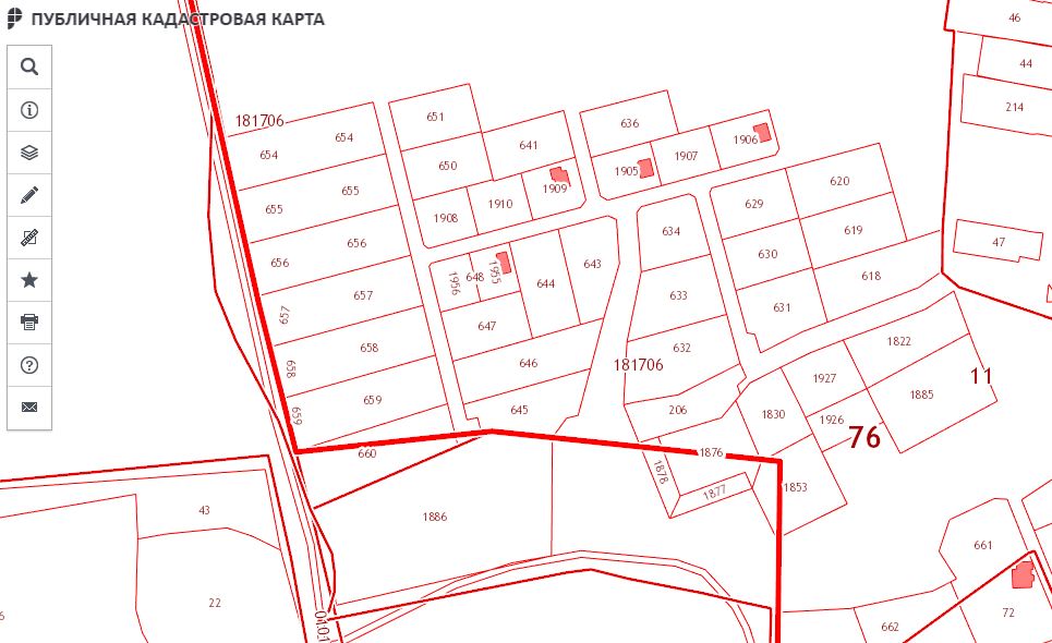 Кадастровая карта переславль